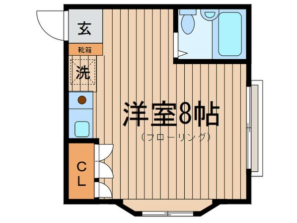 パ－クアベニュ－の物件間取画像